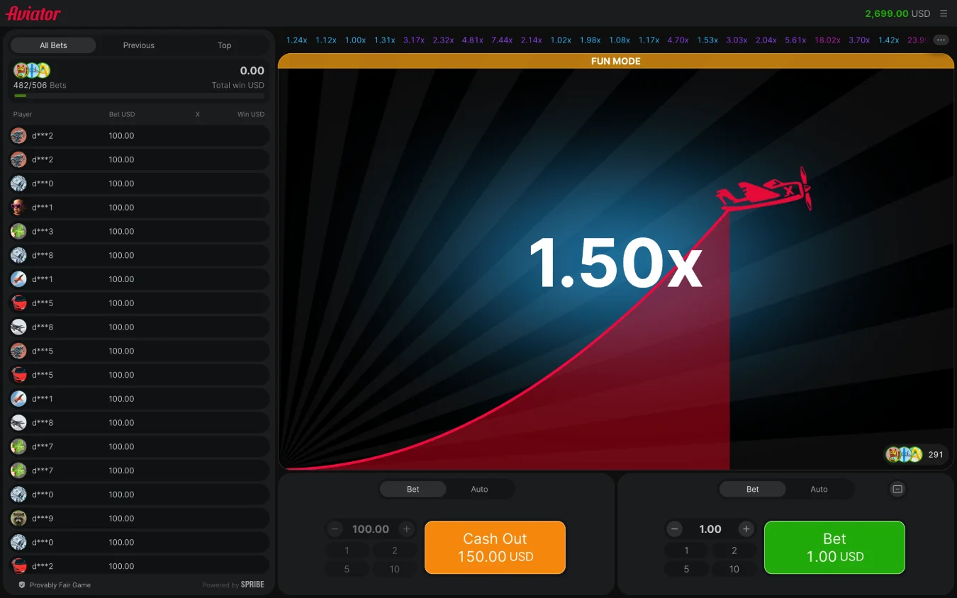 Play Aviator online for cryptocurrency